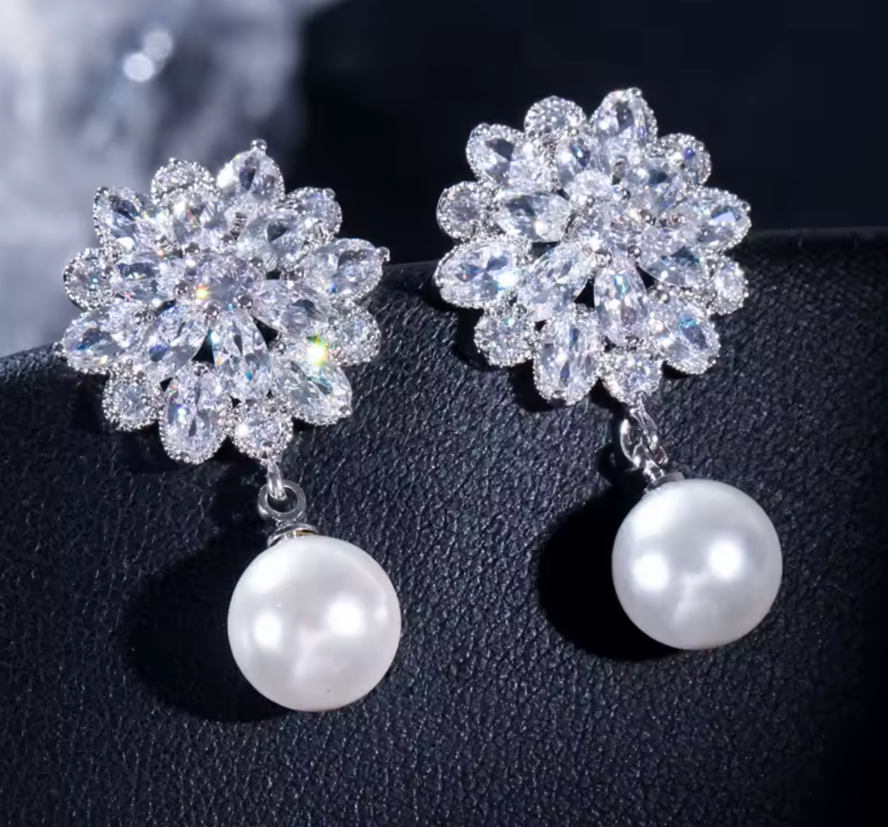 Gorgeous Pearl Drop Earrings for Women