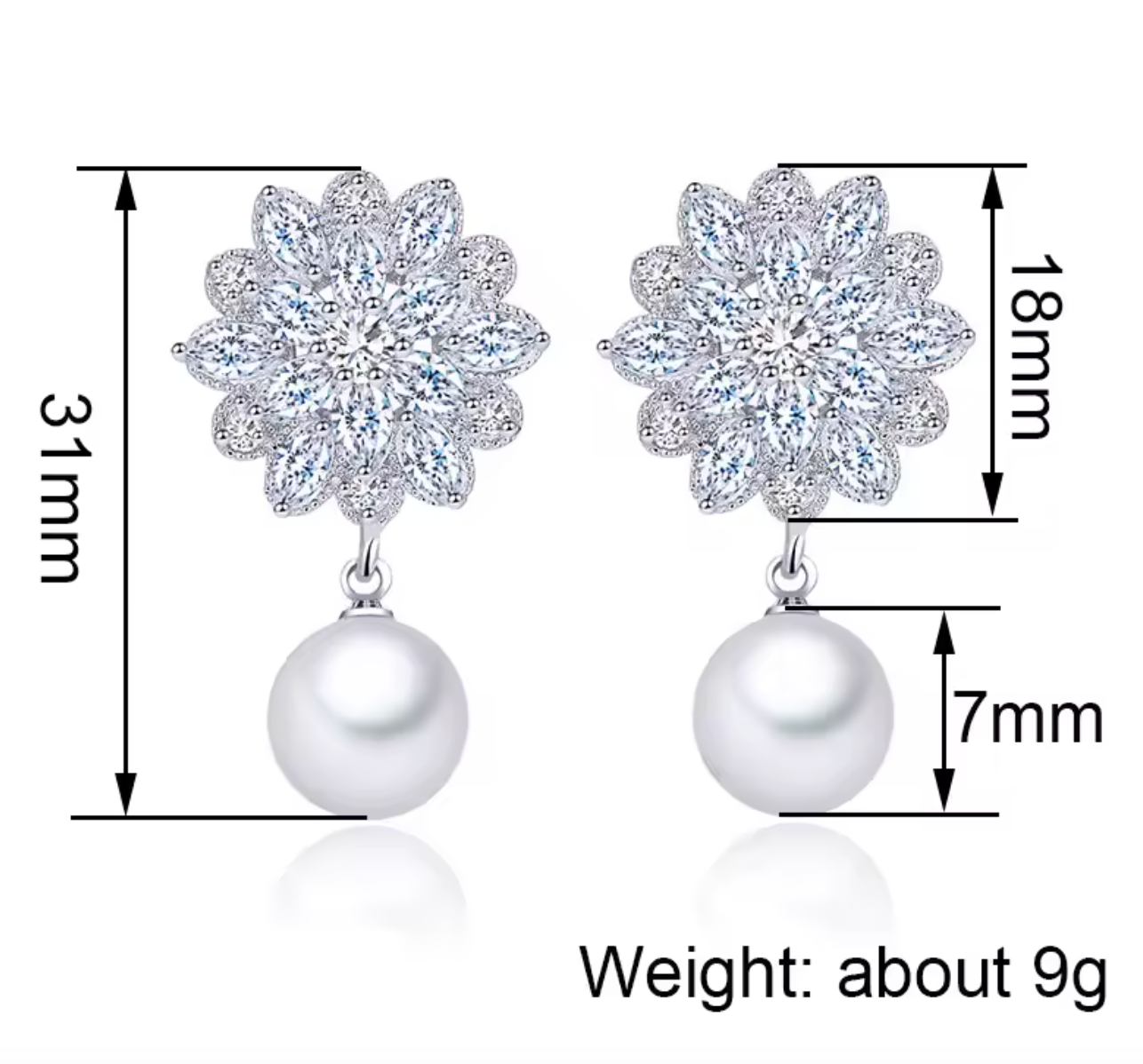Gorgeous Pearl Drop Earrings for Women